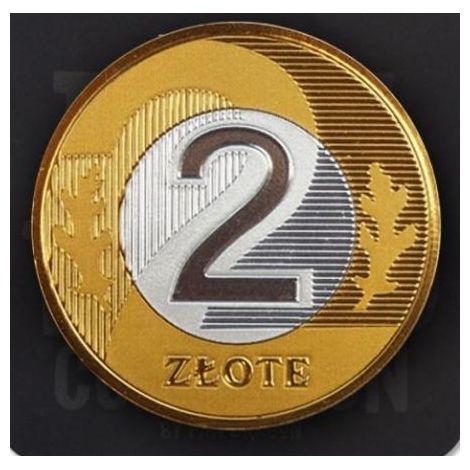 Magnes Pan Dragon Moneta 2zł